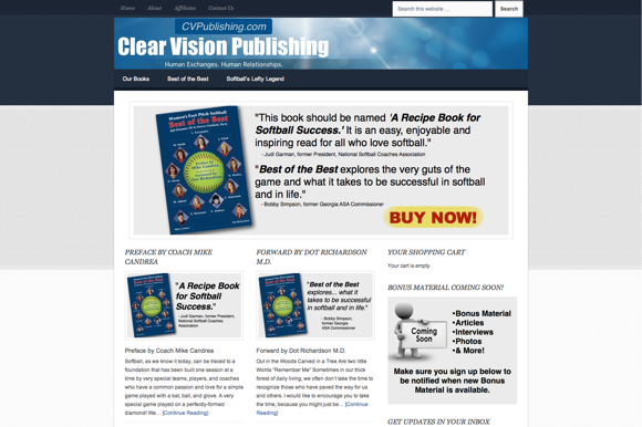 Clear Vision Publishing — Women's Fast Pitch Softball - Best of the Best- Clear Vision Publishing — Women's Fast Pitch Softball - Best of the Best-