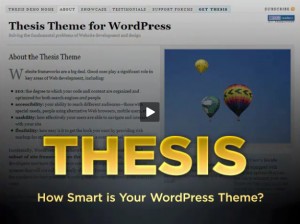 Thesis for WordPress